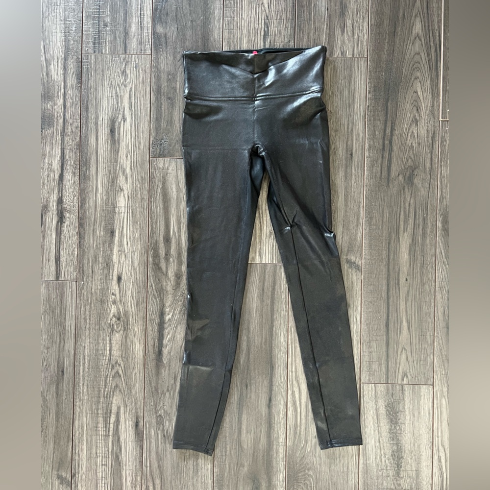 SPANX | Shiny (not patent) Leggings